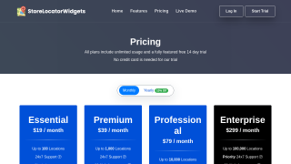Store Locator Widgets